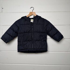 The Childrens Place Dark Blue Puffer Jacket Coat Size 2-3yrs